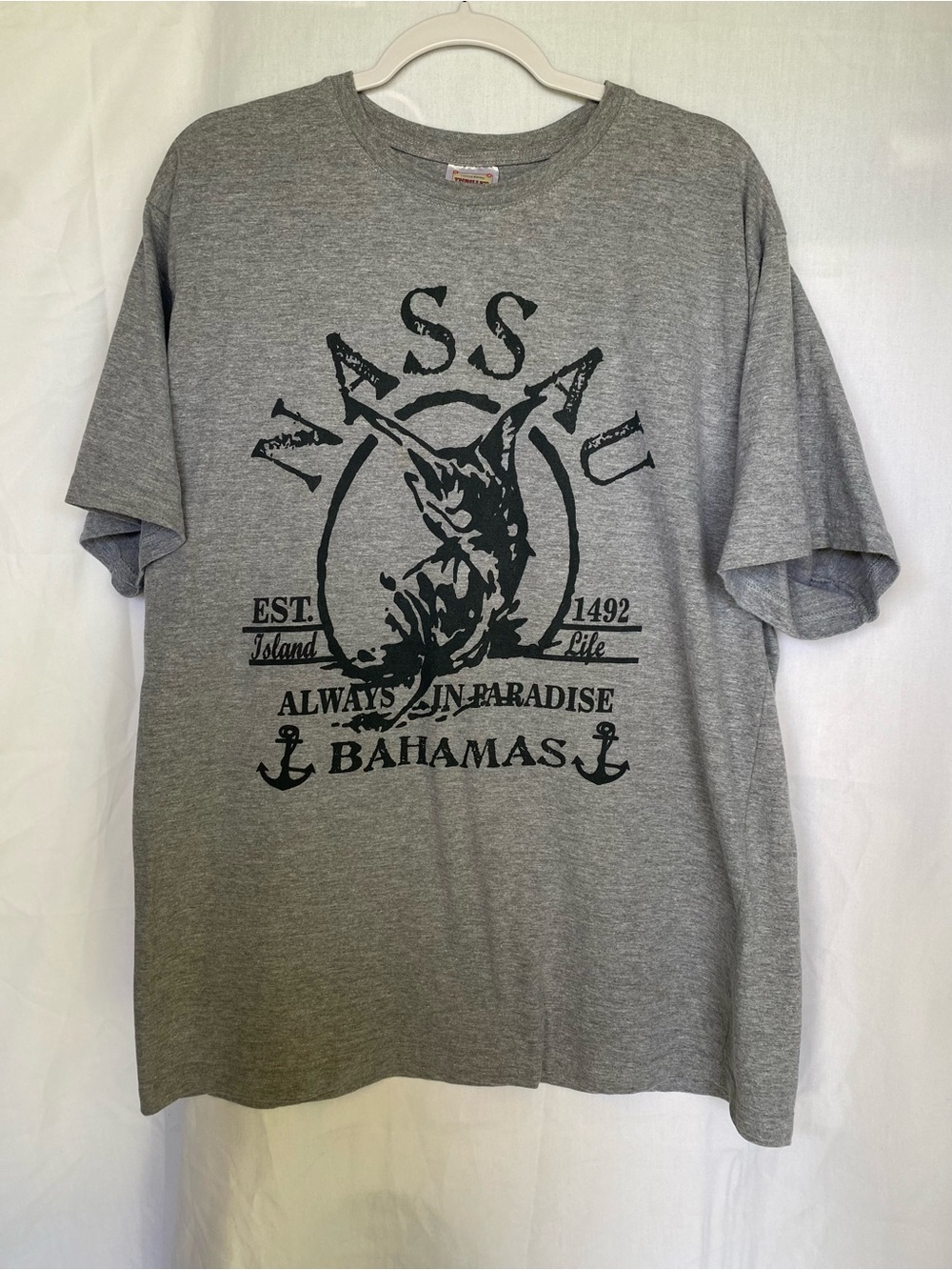 Limited edition Thriller Banana Authentic wear XXL gray T shirt men